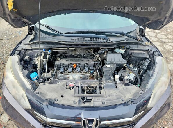 3CZRU6H5XHM703316 2017 HONDA HR-V Gray VIN կոդի պիտակի տեսք