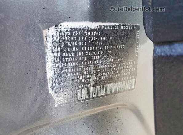 3VVFB7AX8PM078902 2023 VOLKSWAGEN TIGUAN Gray Widok wnętrza 360 stopni