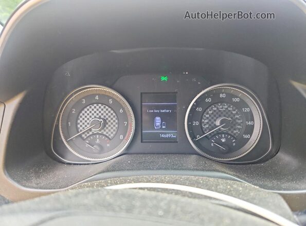 5NPD84LF0KH404858 2019 HYUNDAI ELANTRA Синий Вид задних сидений