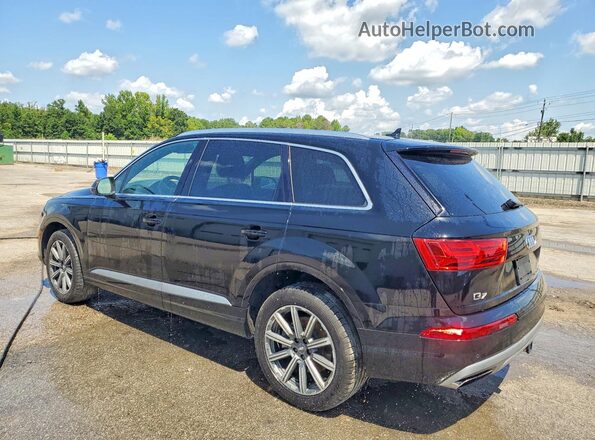 WA1VAAF70JD018449 2018 AUDI Q7 Black Հետևի աջ