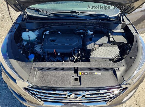 KM8J3CAL5LU129219 2020 HYUNDAI TUCSON Gray Widok naklejki z numerem VIN