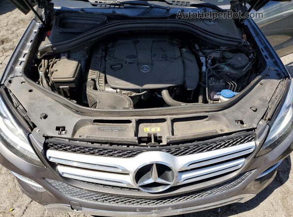 4JGDA5JB6HA880974 2017 MERCEDES-BENZ GLE-CLASS Gray VIN sticker view