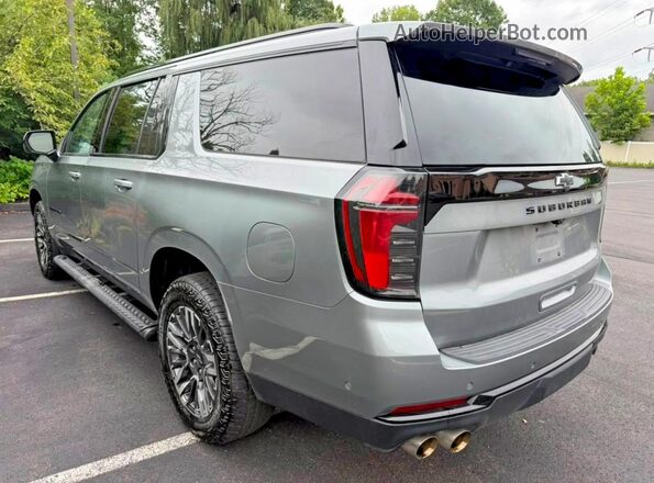1GNS6DRDXSR318590 2025 CHEVROLET SUBURBAN Серый Задняя правая четверть
