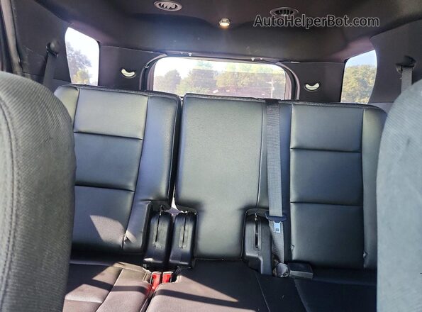 1FM5K8AR1HGE15497 2017 FORD EXPLORER Белый Вид задней части салона