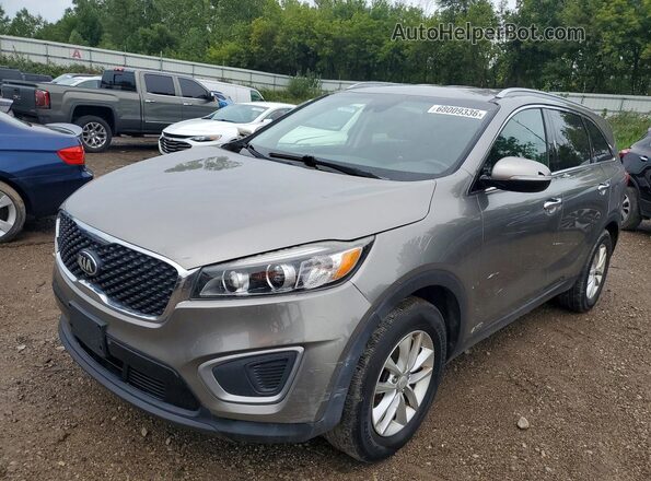5XYPGDA33HG204467 2017 KIA SORENTO Gray უკანა მარცხენა