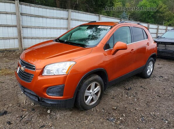 KL7CJPSB5GB567981 2016 CHEVROLET TRAX Orange Հետևի ձախ