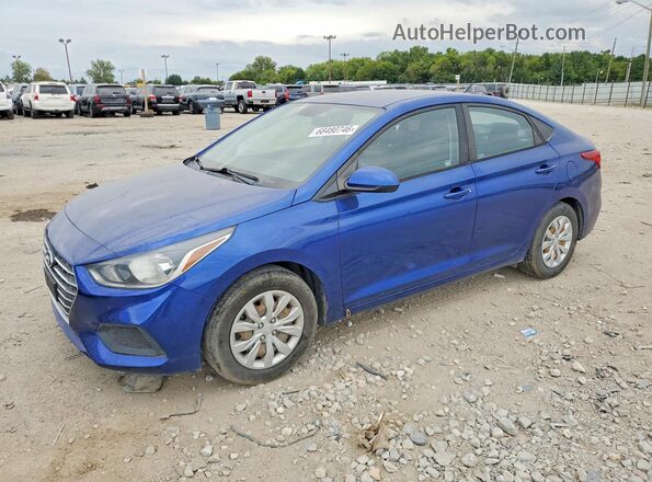 3KPC24A39KE069514 2019 HYUNDAI ACCENT Blue Задня ліва чверть