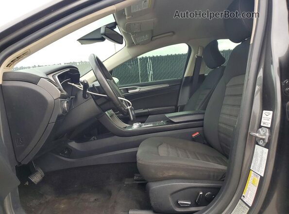 3FA6P0T97KR239778 2019 FORD FUSION Gray წინა პანელის ხედი