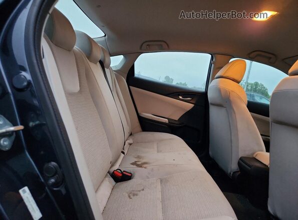 19XZE4F1XKE002574 2019 HONDA INSIGHT Black უკანა სალონის ხედი