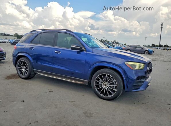 4JGFB4JB5MA516104 2021 MERCEDES-BENZ GLE Blue Widok z przodu
