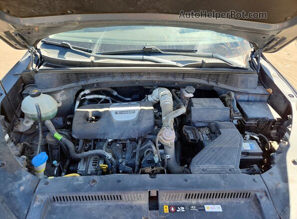 KM8J33A27JU837251 2018 HYUNDAI TUCSON Gray Вид наклейки з VIN-кодом