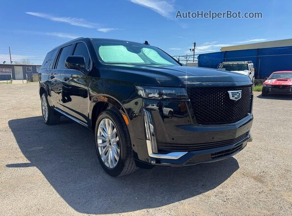 1GYS4JKL2PR250382 2023 CADILLAC ESCALADE Black Задня ліва чверть