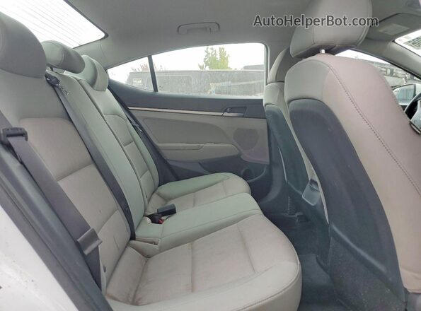 5NPD74LF5HH064053 2017 HYUNDAI ELANTRA White Սալոնի հետևի տեսք