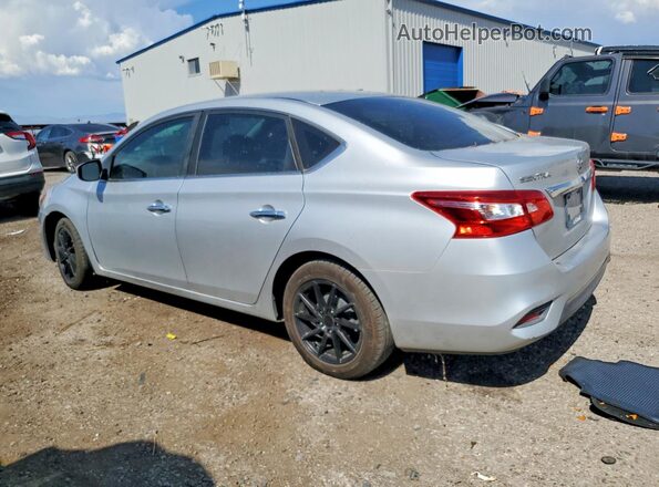 3N1AB7AP2JY225453 2018 NISSAN SENTRA Silver Rear right