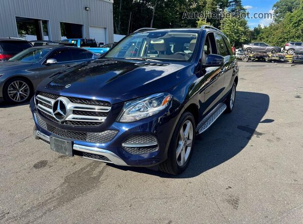 4JGDA5HB8JB044198 2018 MERCEDES-BENZ GLE Blue Tył lewy