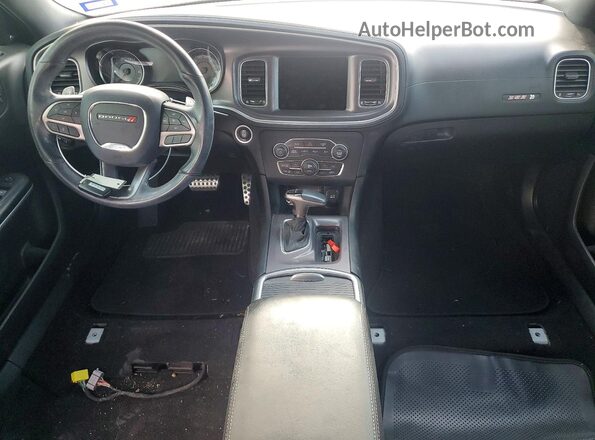 2C3CDXGJ4LH114502 2020 DODGE CHARGER Silver Вид щитка приладів