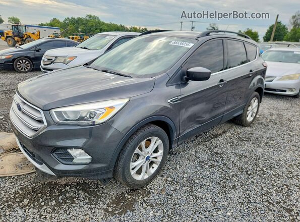 1FMCU9HD5JUB94852 2018 FORD ESCAPE Gray Задня ліва чверть