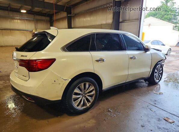 5FRYD4H4XGB009045 2016 ACURA MDX White წინა მარჯვენა
