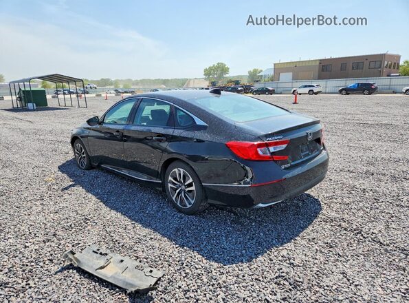 1HGCV3F52KA021126 2019 HONDA ACCORD Black უკანა მარჯვენა