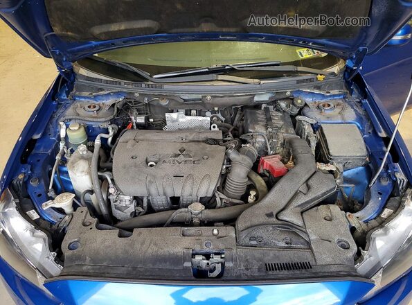 JA32V2FW4GU011134 2016 MITSUBISHI LANCER Blue Widok komory silnika