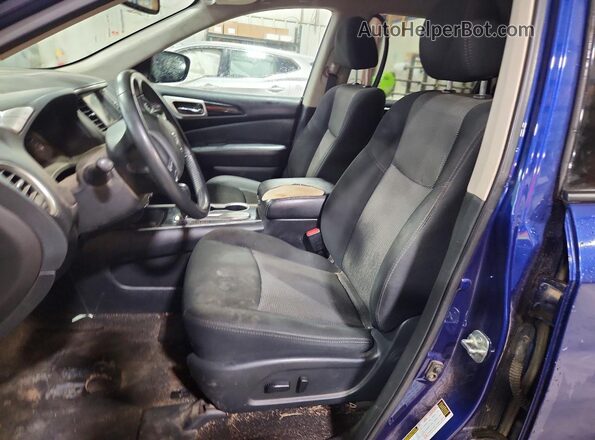 5N1DR2BN4LC604161 2020 NISSAN PATHFINDER Blue Widok deski rozdzielczej