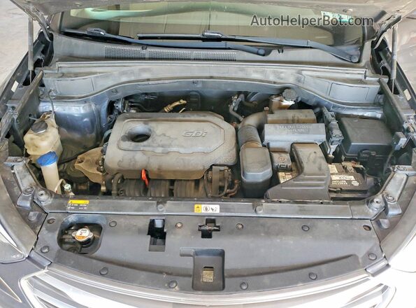 5XYZUDLB5HG489467 2017 HYUNDAI SANTA Серый Вид наклейки с VIN-кодом