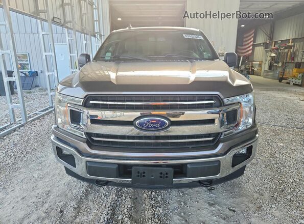 1FTEW1E40LFA21728 2020 FORD F150 Brown Widok z tyłu