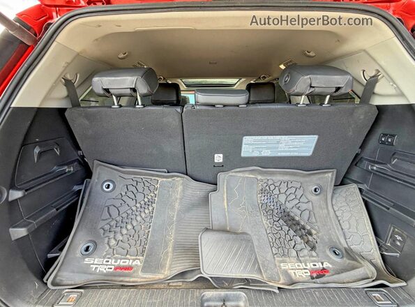 7SVAAABA1PX011240 2023 TOYOTA SEQUOIA Оранжевый Вид наклейки с VIN-кодом