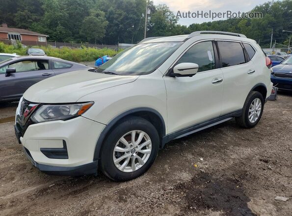 5N1AT2MV6JC840163 2018 NISSAN ROGUE White Rear left