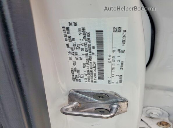 1FMCU0F72GUB53368 2016 FORD ESCAPE White Vista interior de 360 grados