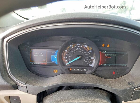 3FA6P0HD3JR150737 2018 FORD FUSION White უკანა სავარძლების ხედი