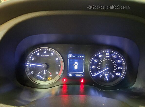 KM8J3CA20JU729232 2018 HYUNDAI TUCSON Blue Հետևի նստատեղերի տեսք