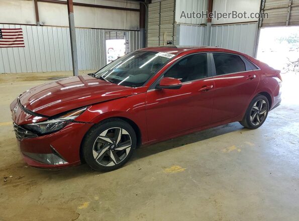 KMHLP4AG5PU560008 2023 HYUNDAI ELANTRA Red Tył lewy