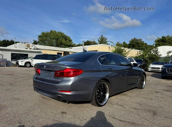 WBAJB1C50JB083749 2018 BMW 5 SERIES Charcoal Vista frontal