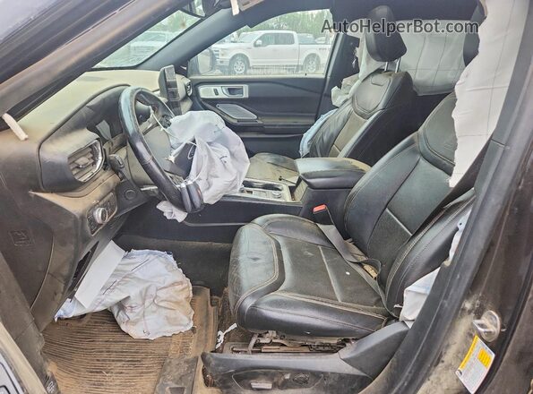 1FM5K8GC7MGB18148 2021 FORD EXPLORER Black Dashboard view