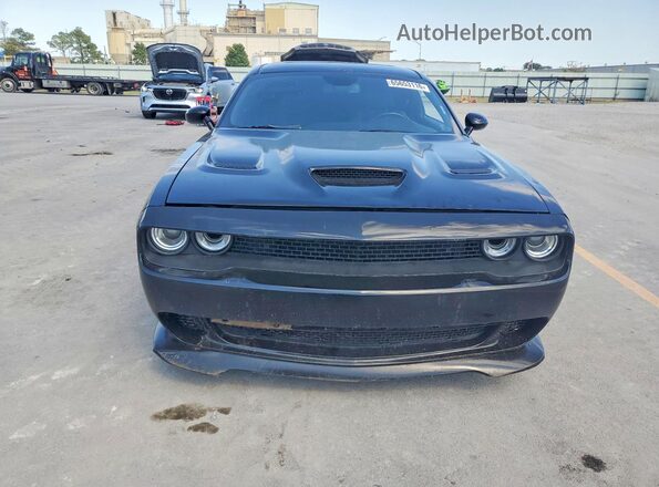 2C3CDZBT5HH587269 2017 DODGE CHALLENGER Black Հետևի տեսք