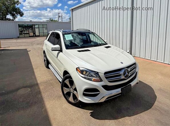 4JGDA5JB4GA708618 2016 MERCEDES-BENZ GLE Белый Задняя левая четверть