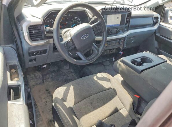 1FTMF1CB1MKE68719 2021 FORD F150 White Widok zestawu wskaźników