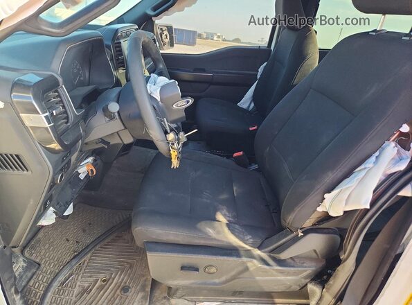 1FTFW1P86PKF99334 2023 FORD F150 White Вид панелі приладів
