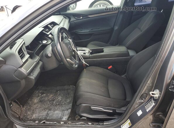 SHHFK7H40KU414905 2019 HONDA CIVIC Серый Вид панели приборов