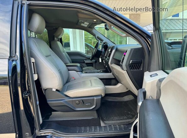 1FTEX1EP9LKE17445 2020 FORD F150 Black უკანა ხედი