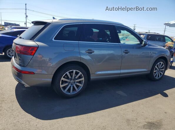 WA1AAAF77HD031773 2017 AUDI Q7 Gray Delantero derecho