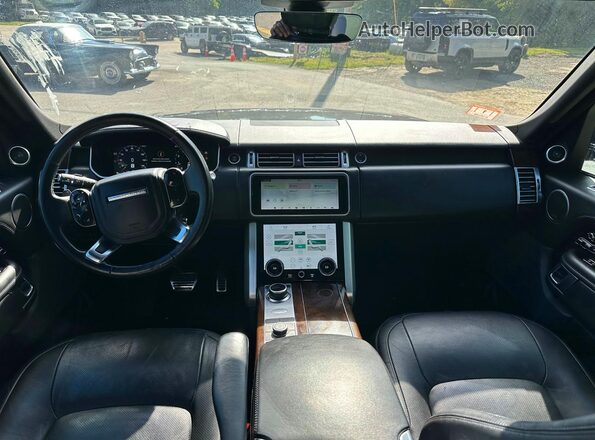 SALGS2SE4NA469065 2022 LAND ROVER RANGE Black Вид панелі приладів