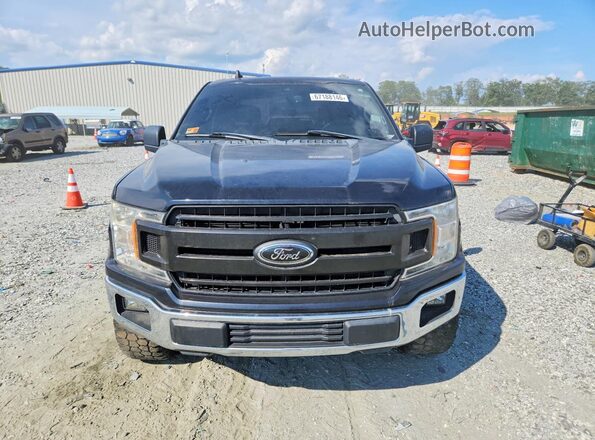1FTEW1C5XLFA22350 2020 FORD F150 Black უკანა ხედი