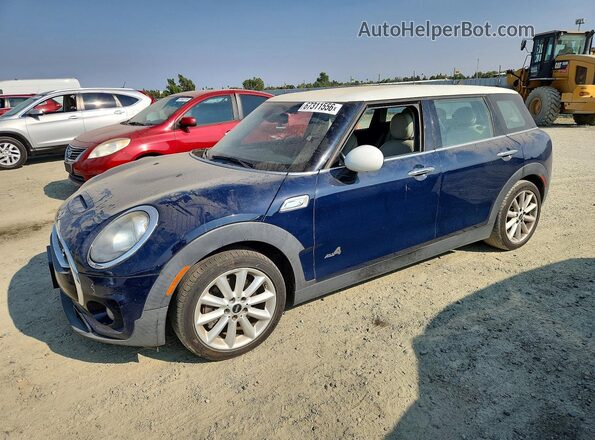 WMWLU5C54H2E82364 2017 MINI COOPER Blue Trasero izquierdo