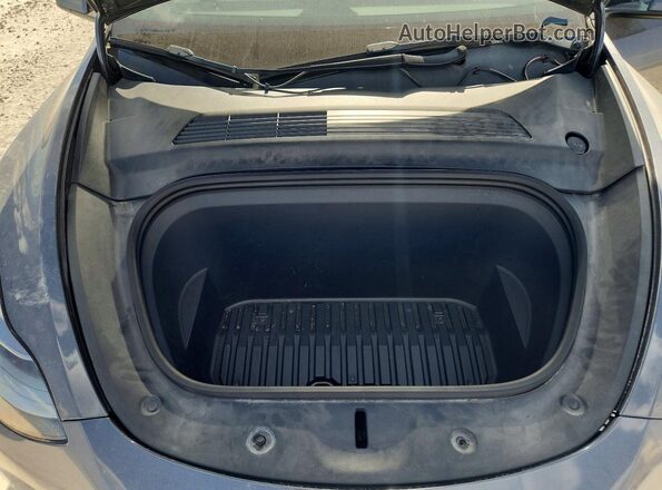 5YJYGDEF5MF211768 2021 TESLA MODEL Gray Engine compartment view