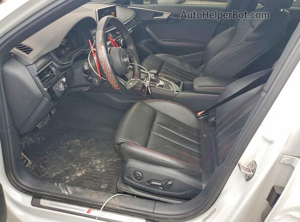 WAUFNAF45KA081003 2019 AUDI A4 Белый Вид панели приборов