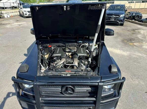 WDCYC7DF4HX268046 2017 MERCEDES-BENZ G-CLASS Black Вид задніх сидінь