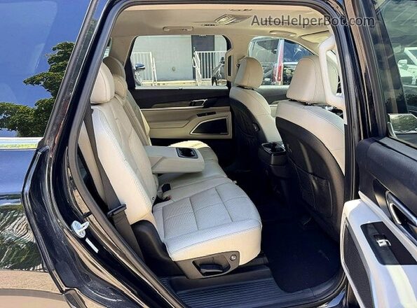 5XYP3DHC3LG005381 2020 KIA TELLURIDE Black ძრავის განყოფილების ხედი