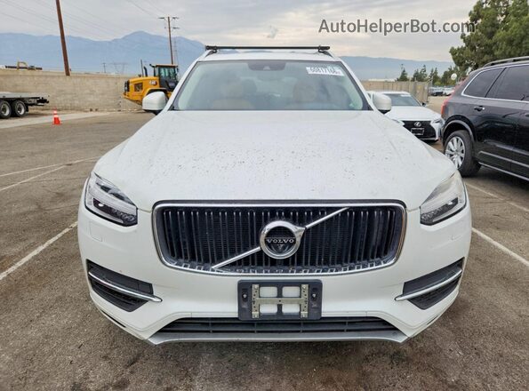 YV4BC0PK7G1087601 2016 VOLVO XC90 White Widok z tyłu